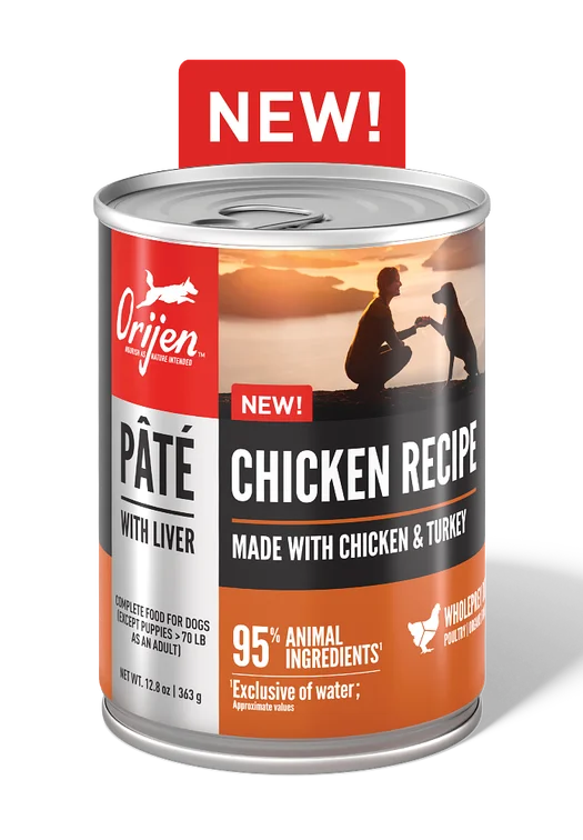 ORIJEN Wet Dog Pate with Liver Chicken New Image USA